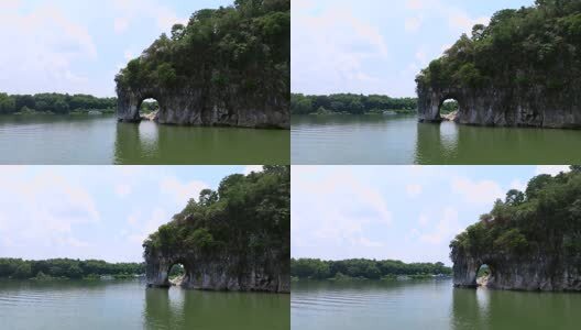 桂林象鼻山景区高清在线视频素材下载