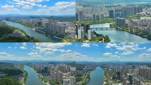 安徽黄山屯溪高清在线视频素材下载