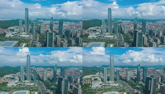广东省东莞市城市风光延时高清在线视频素材下载