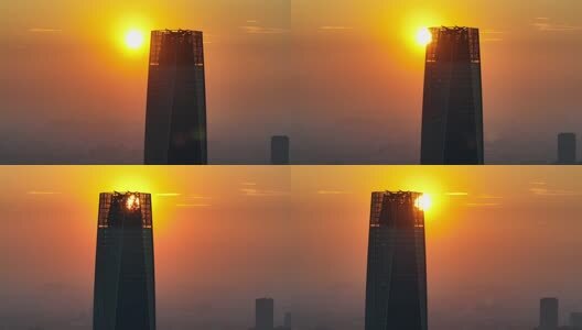 广东省东莞市城市风光航拍高清在线视频素材下载