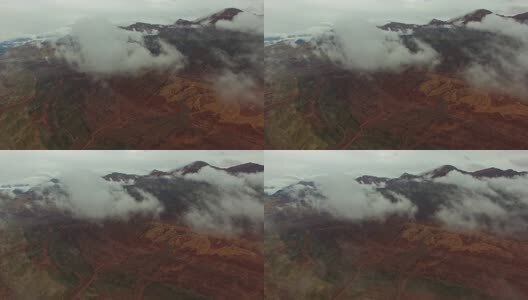 航拍新疆喀什高原云海高清在线视频素材下载