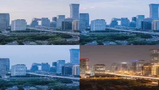 CBD国贸延时高清在线视频素材下载