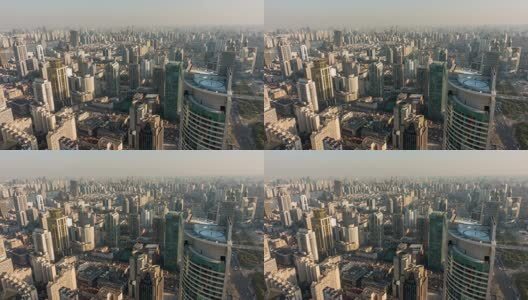 上海浦西下午光影延时高清在线视频素材下载