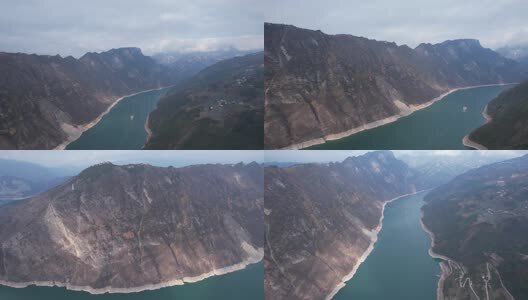 4K巫山巫峡航拍视频高清在线视频素材下载