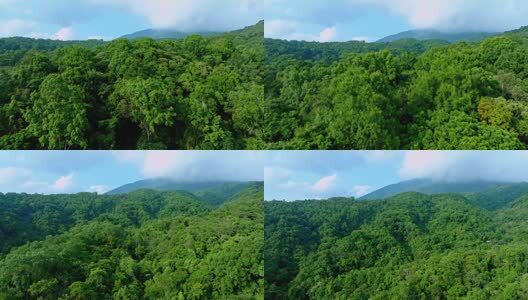 海南五指山航拍高清在线视频素材下载