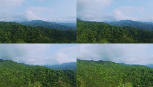 海南五指山航拍全貌高清在线视频素材下载