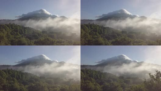 航拍海南五指山热带雨林高清在线视频素材下载