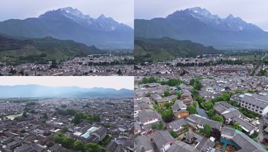 丽江束河古镇高清在线视频素材下载