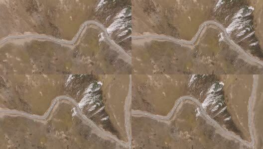 夹金山航拍高清在线视频素材下载