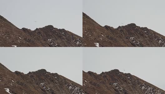 夹金山航拍高清在线视频素材下载