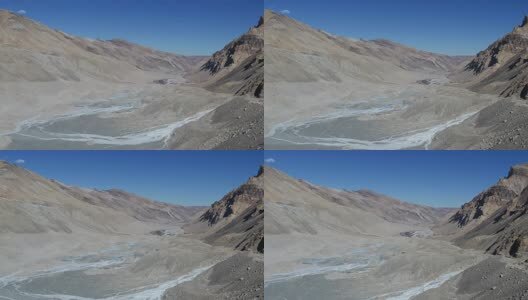 晴朗天气下珠穆朗玛峰高清在线视频素材下载