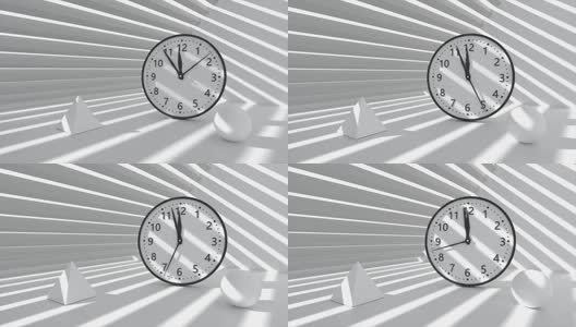 时间钟表光阴流逝创意空镜高清在线视频素材下载