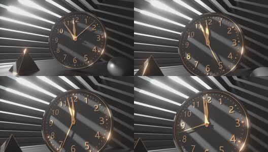 时间钟表光阴流逝创意空镜高清在线视频素材下载
