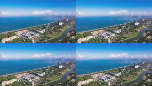 三亚海棠湾4K延时高清在线视频素材下载