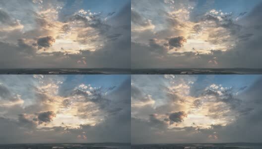 日出朝霞云朵高清在线视频素材下载