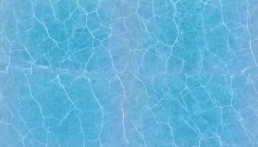 航拍结冰的湖面高清在线视频素材下载