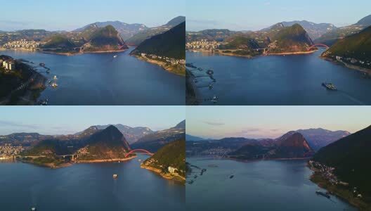 8K原创长江三峡巫峡延时高清在线视频素材下载