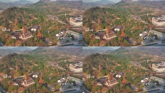 武义延福寺高清在线视频素材下载