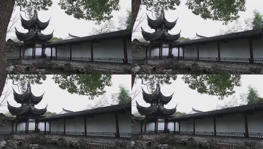 苏州光福司徒庙典雅古建筑自然风光高清在线视频素材下载