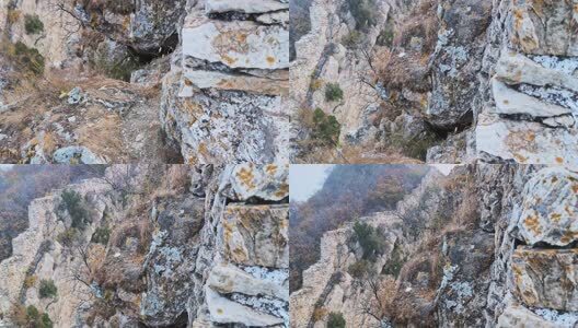 长城秋季景色高清在线视频素材下载