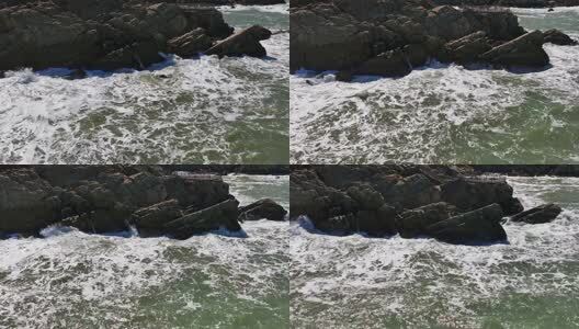 大海美丽海面风光航拍高清在线视频素材下载