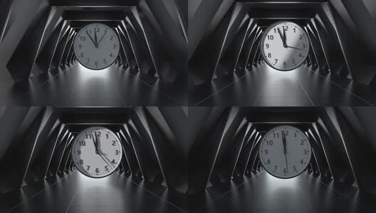 时间钟表光阴流逝创意空镜高清在线视频素材下载