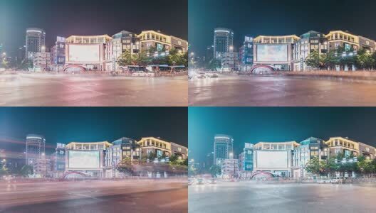 杭州上城区湖滨步行街高清在线视频素材下载