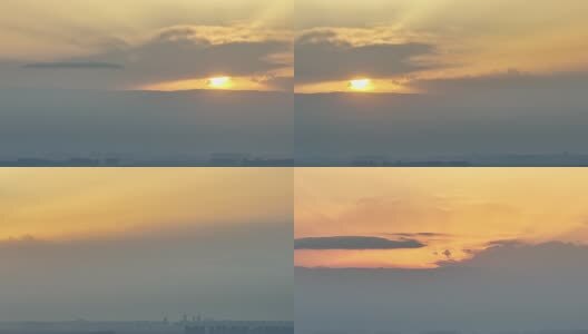 成都天空晚霞高清在线视频素材下载