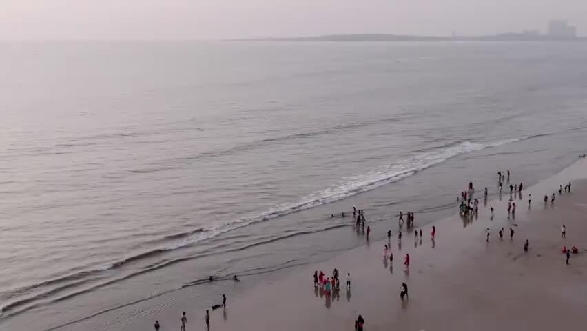 印度孟买海海滩