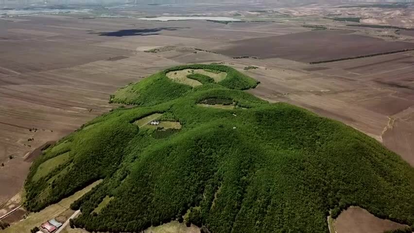 五大连池火山口