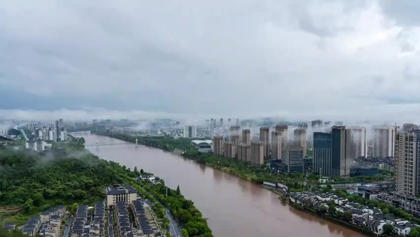 烟雨屯溪