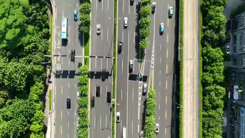 福田区滨河大道航拍