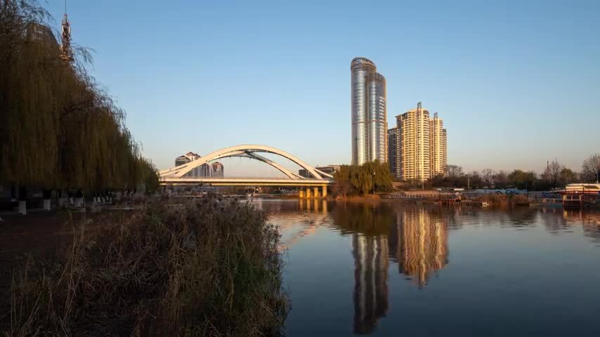 临沂涑河口日出