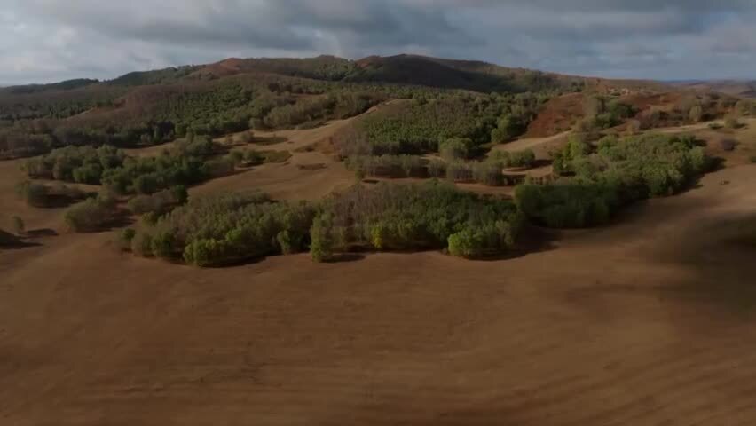 内蒙古乌兰布统航拍