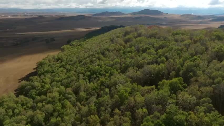 内蒙古乌兰布统航拍
