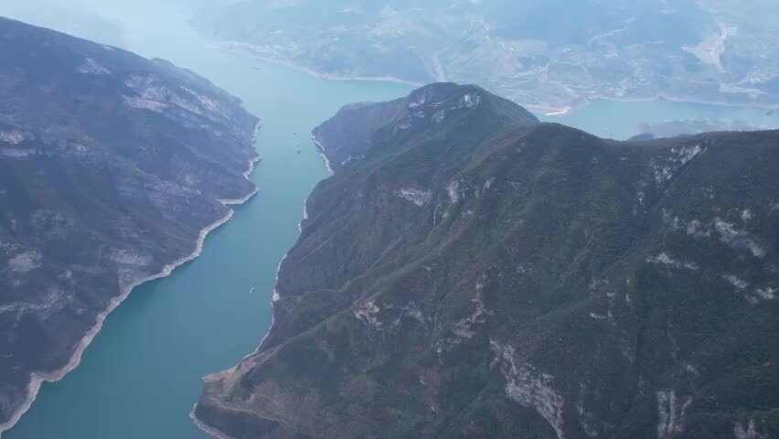 4K壮丽长江三峡风光