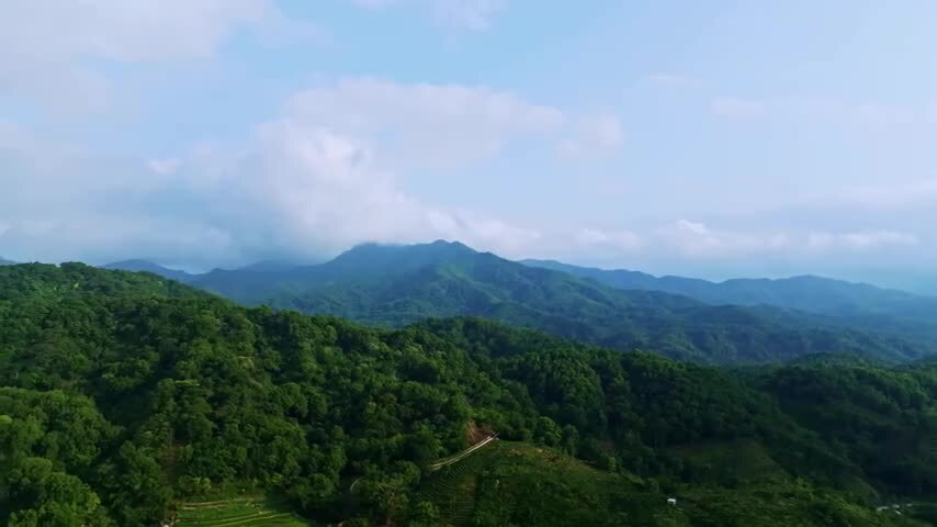 海南五指山航拍全貌