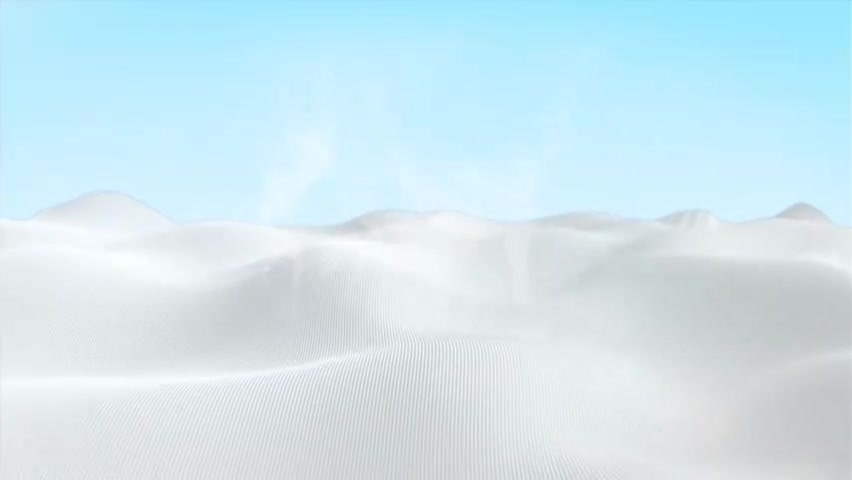 透气柔软布料飘动