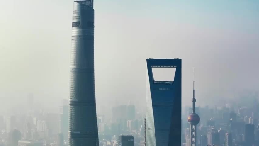 上海外滩陆家嘴地标建筑