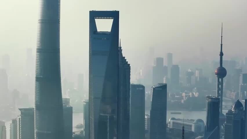 上海外滩陆家嘴地标建筑