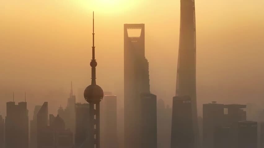 上海外滩陆家嘴地标建筑