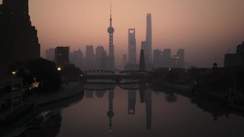 上海外滩陆家嘴地标建筑