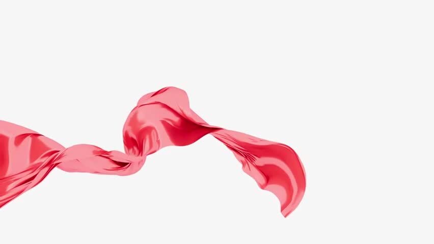 柔软光滑的布料纹理背景动画