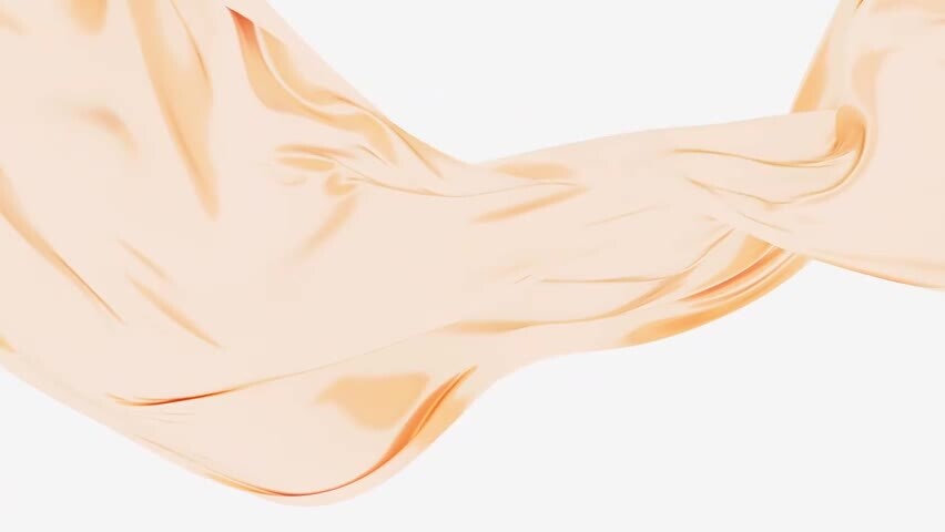 柔软光滑的布料纹理背景动画