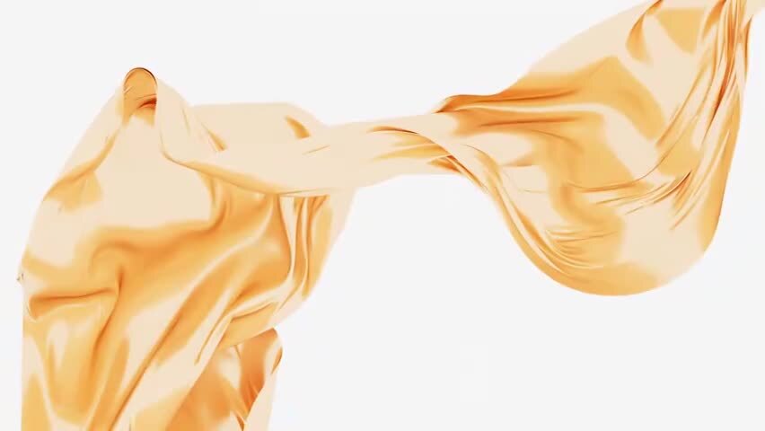 柔软光滑的布料纹理背景动画