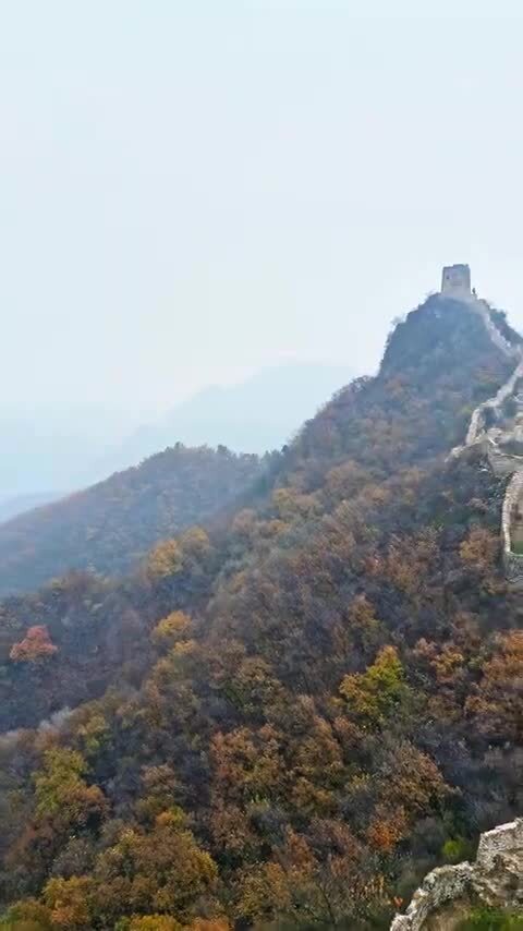 长城秋季景色