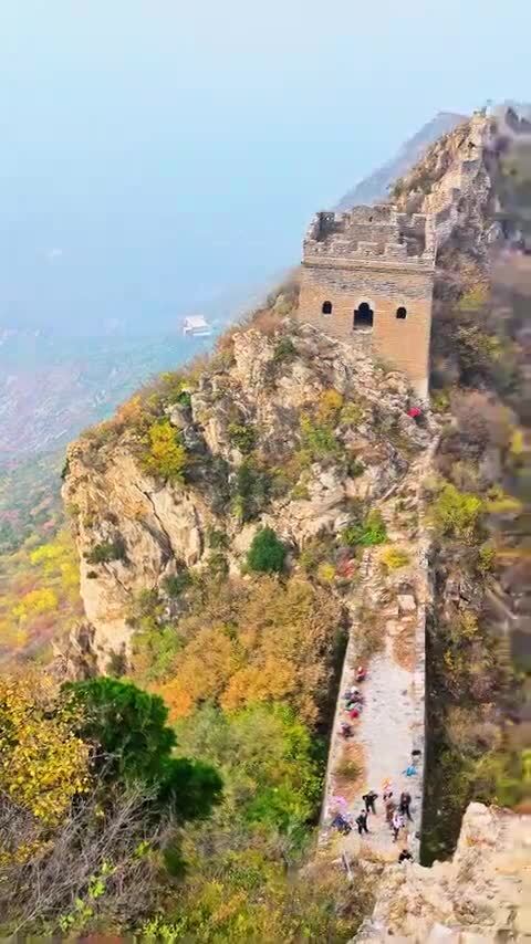 长城秋季景色