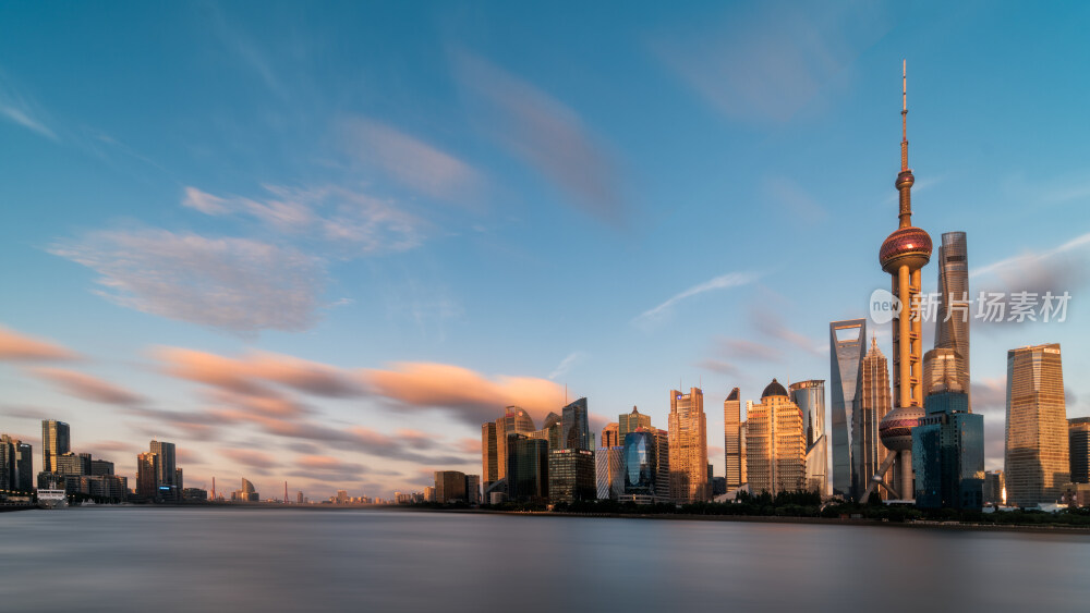 中国上海陆家嘴城市建筑