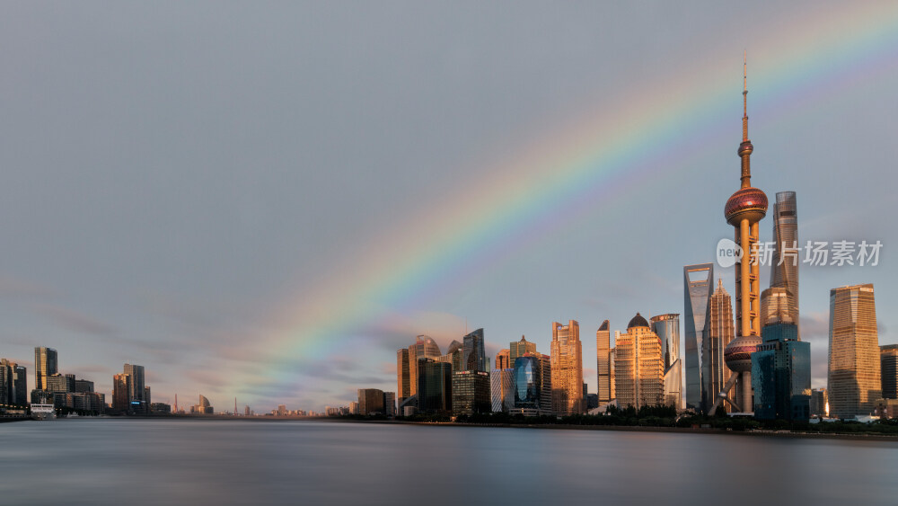 中国上海陆家嘴城市建筑