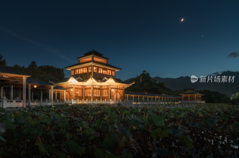 福州大学福友阁夜景